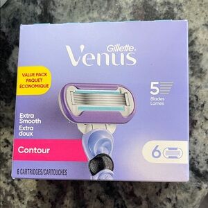 Gillette Venus Extra Smooth Contour Razor Cartridges - Purple